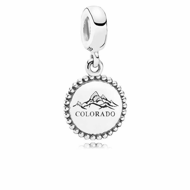 Pandora Australia Colorado Snow Cap Dangle Charm - Sterling Silver | DPSLVX372